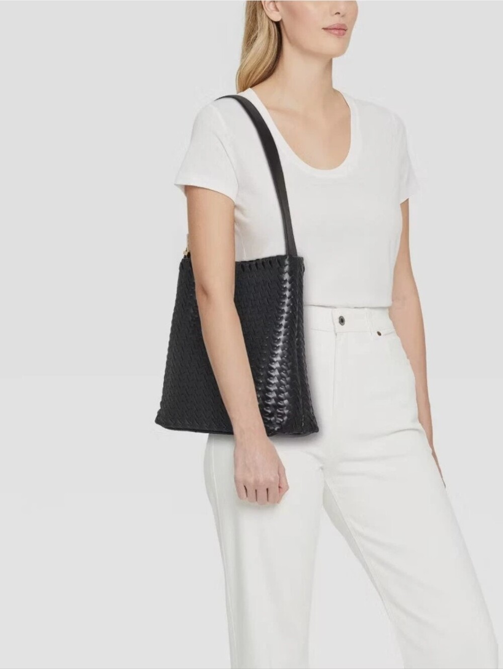 A New Day Woven Bucket Bag - - Picture 2 of 5